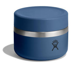 Hydro Flask Food Jar shows hot contents for a warm meal.