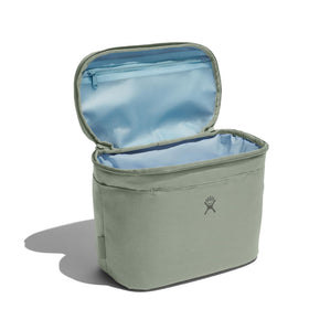 Hydro Flask lunch bag interior space showing roomy 8L capacity.
