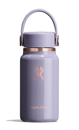 Hydro Flask Micro Bottle 6.7 oz in Vapor Rose Gold keeps drinks hot or cold on the go.