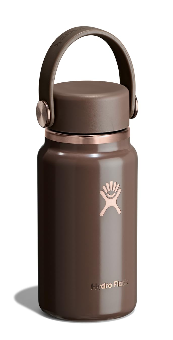 Hydro Flask Micro Bottle leakproof cap close-up for secure sealing in bags.