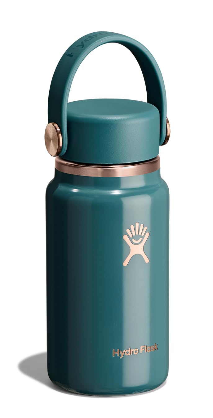 Hydro Flask Micro Bottle pocket-size with leakproof cap for purses or pockets.