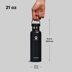 Hydro Flask pure-taste stainless steel maintains freshness without flavor transfer.