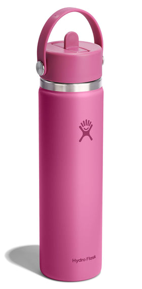 Side view of Hydro Flask with flexible carry handle