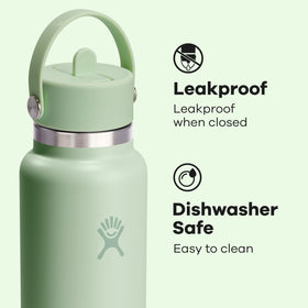 Hydro Flask TempShield double-wall insulation preserves cool drinks.