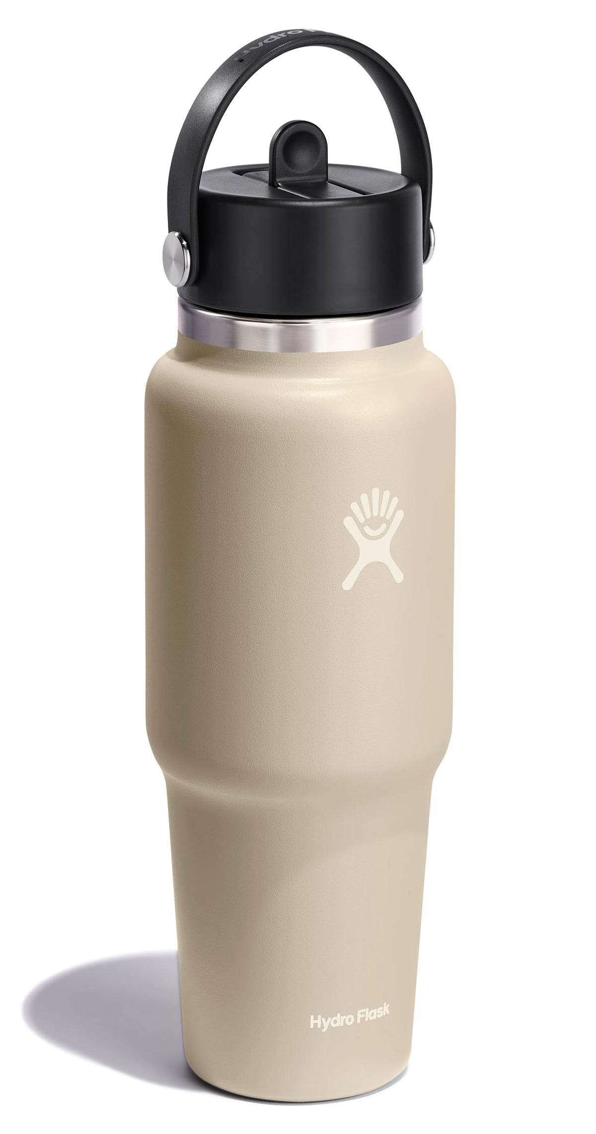 Hydro Flask Travel Bottle with leakproof Flex Straw Cap preventing spills in bags
