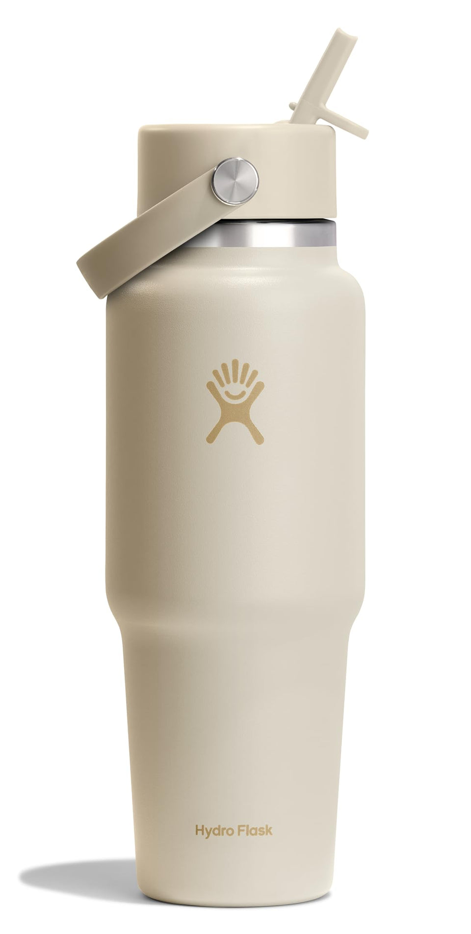 Hydro Flask Travel Bottle coconut cream 32 oz ready for all‑day hydration on the go.