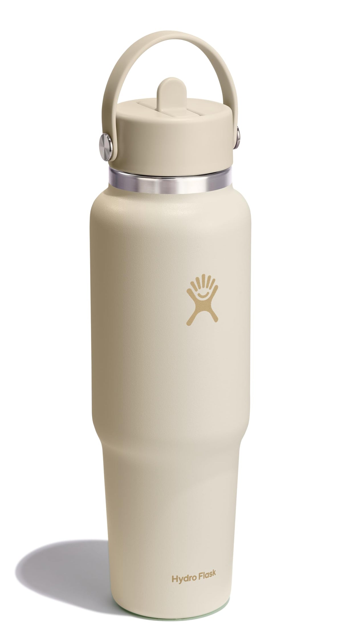 Hydro Flask Travel Bottle Flex Straw Cap enables quick, spill-free sipping on the go.