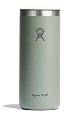 Hydro Flask travel coffee cup 20oz with closeable lid keeps drinks secure on the go.
