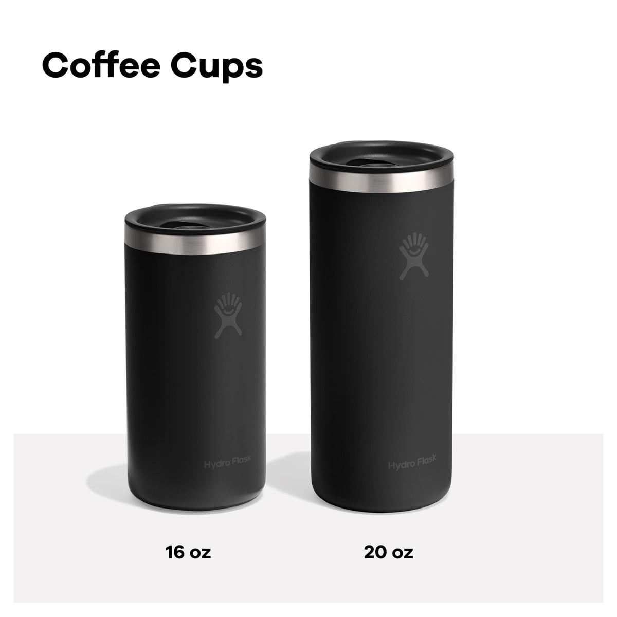 Hydro Flask Travel Coffee Cup fits most cupholders for easy transport on the move.