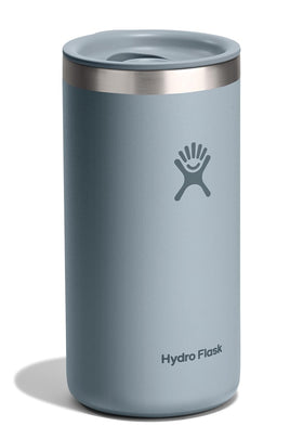 Hydro Flask Travel Coffee Cup insulated stainless steel body preserves heat for hours.