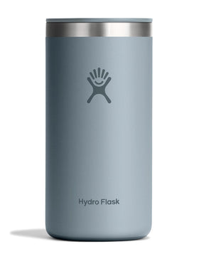 Hydro Flask Travel Coffee Cup closeup lid shows leak-resistant design for on-the-go sipping.