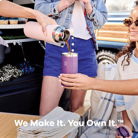 Hydro Flask travel cup with sleek straight design for versatile use