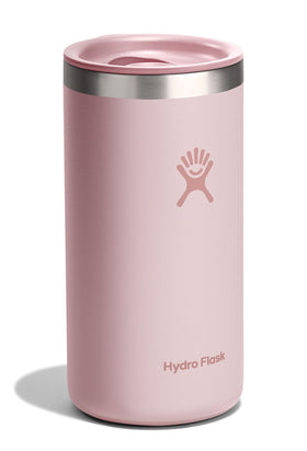 Hydro Flask Travel Coffee Cup Trillium Pink insulated body preserves temperature