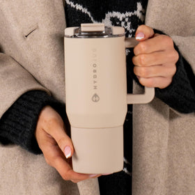 HydroJug Coffee Traveler 20 oz highlights dishwasher-safe durability for daily routines
