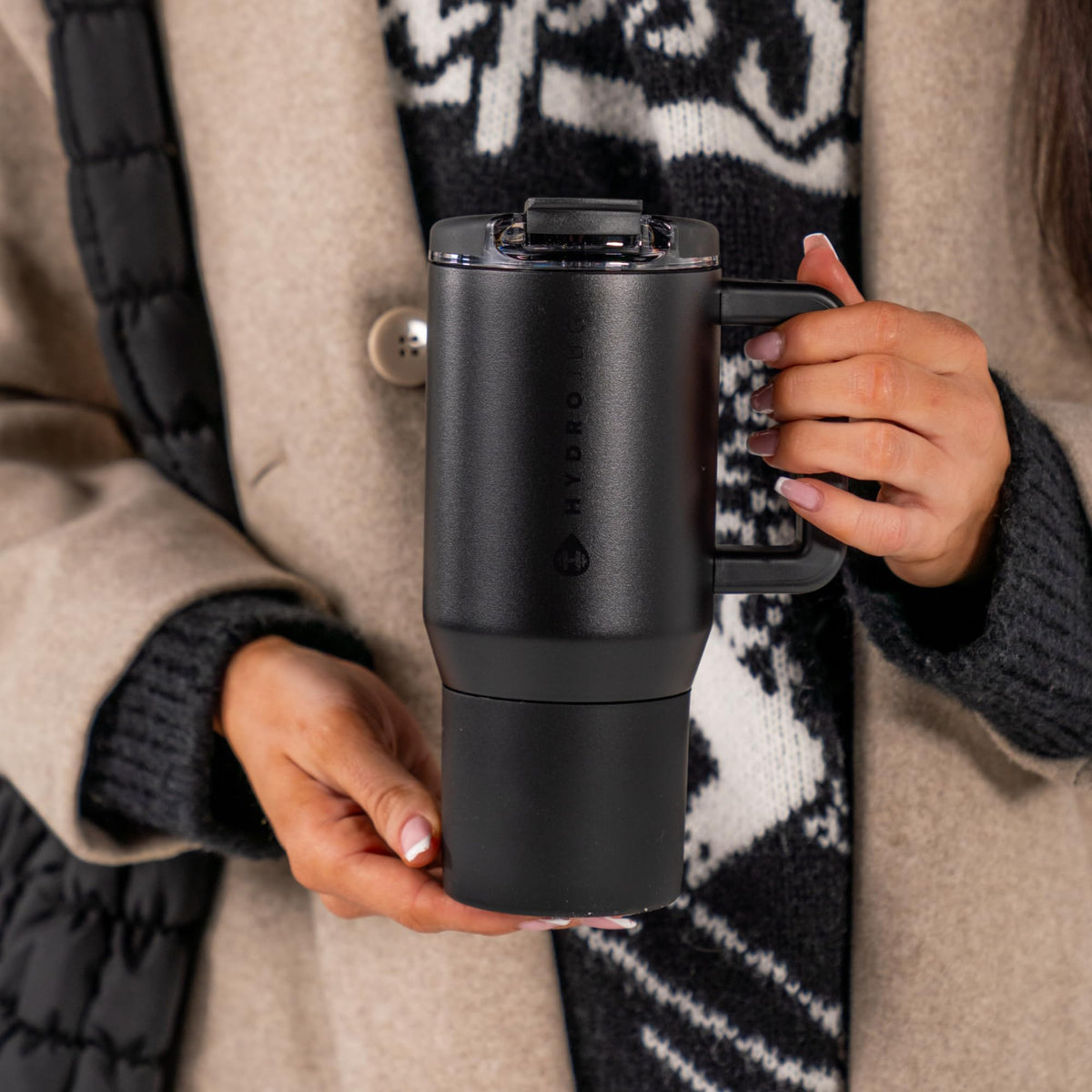 HydroJug Coffee Traveler BPA free dishwasher safe for simple cleanup