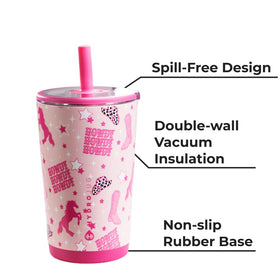 HydroJug Everyday Tumbler Cowgirl cup-holder base fits most car cup holders