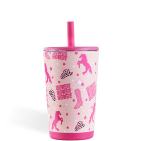 HydroJug Everyday Tumbler Cowgirl double-wall insulation keeps beverages hot or cold longer