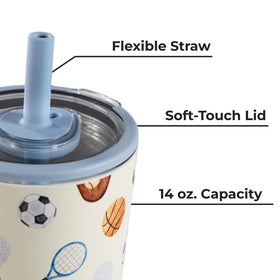 HydroJug 14oz tumbler with sleek, BPA-free design