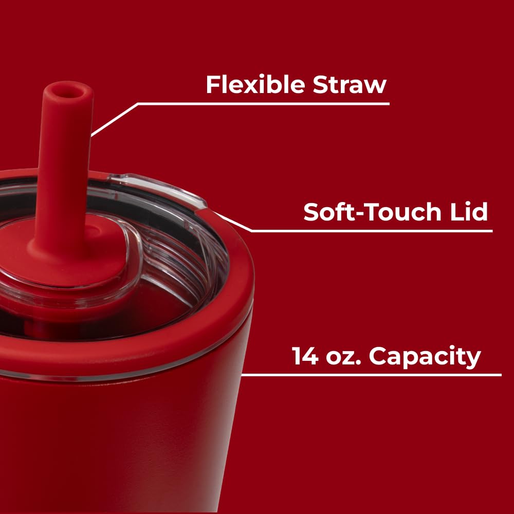 Slim base fits most cup holders, keeping HydroJug 20 oz stable during commute.