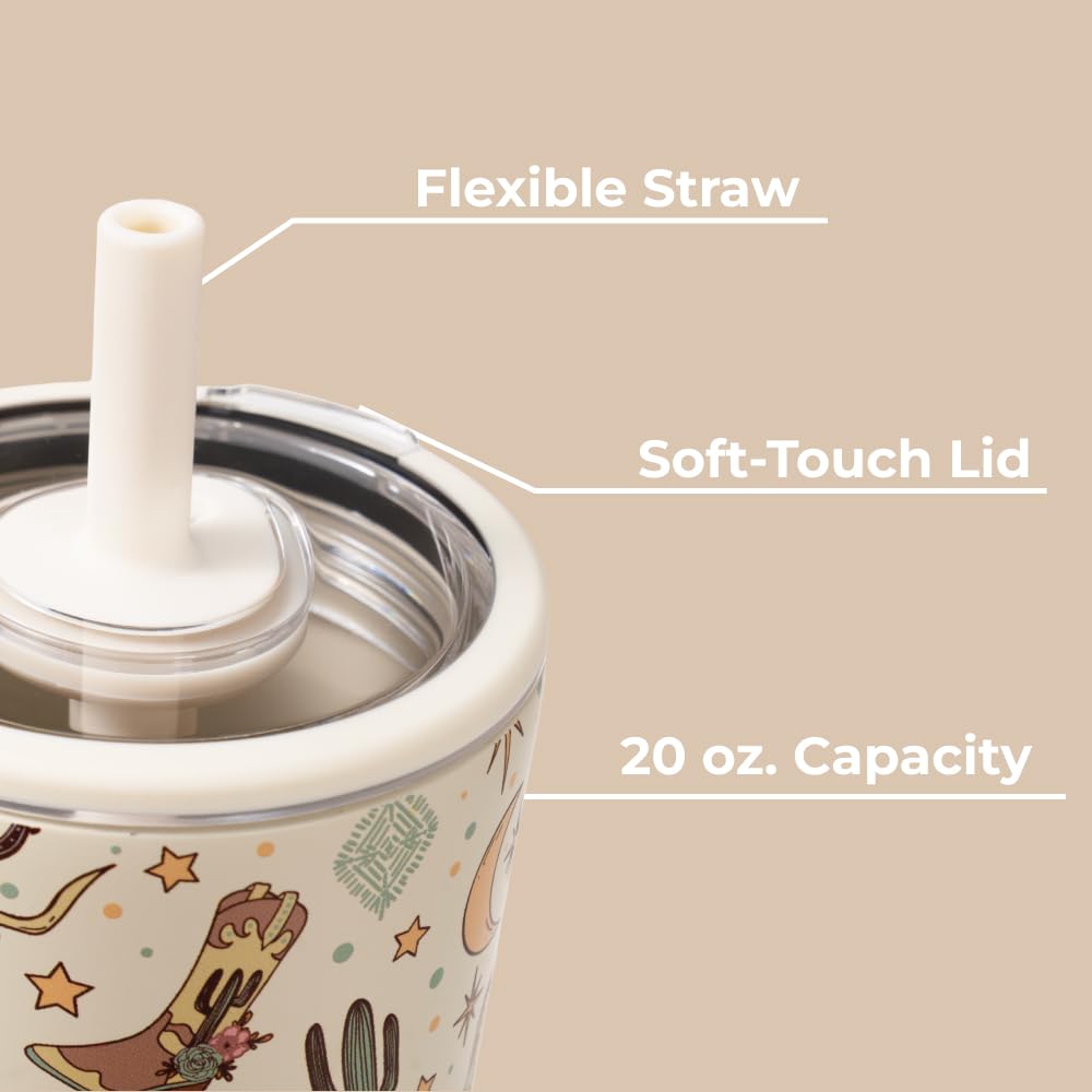 HydroJug Everyday Tumbler 20oz with flexible straw for on-the-go use.