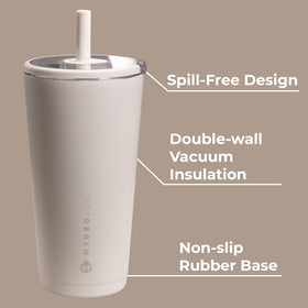 BPA-free HydroJug tumbler is durable and reusable.
