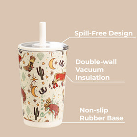 HydroJug ceramic-lined interior close-up preserving pure taste during beverages.