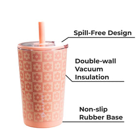 HydroJug Everyday Tumbler 14 oz cup-holder friendly base for cars and desks