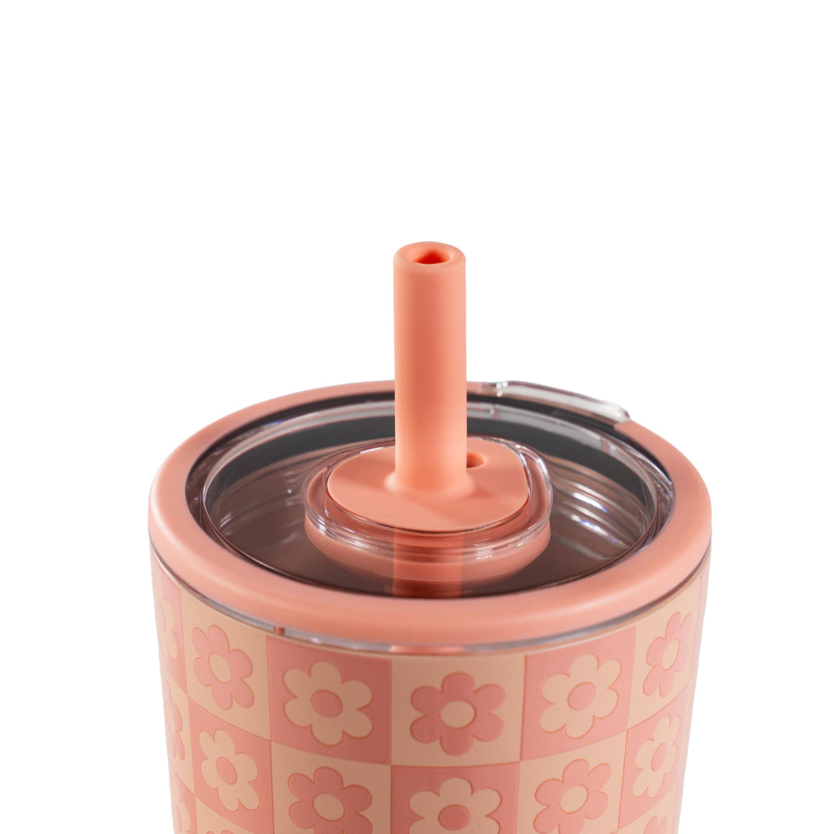 HydroJug Everyday Tumbler 14 oz soft-touch lid enables easy sipping anywhere