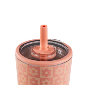 HydroJug Everyday Tumbler 14 oz soft-touch lid enables easy sipping anywhere