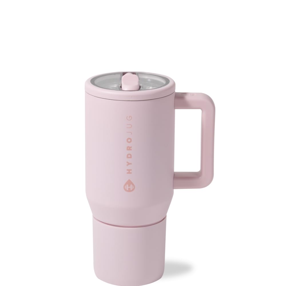 HydroJug Kids 20oz bottle with flip straw for easy hydration on the go.
