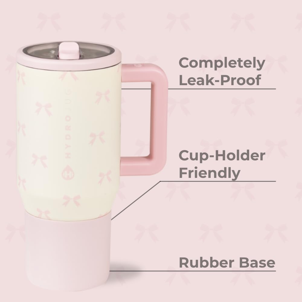 HydroJug Kids flip-straw closeup highlights easy sipping and spill-free use.