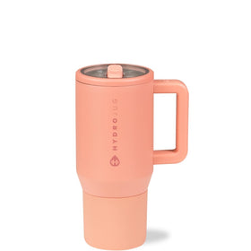 HydroJug Kids 20oz bottle with flip straw for easy hydration on the go.