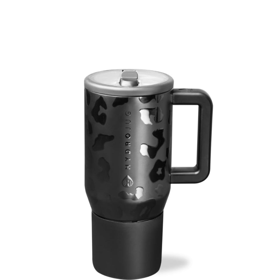 HydroJug Kids 20 oz insulated bottle keeps drinks cold at school.