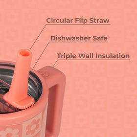 HydroJug Kids insulated dual-wall design maintains temperature