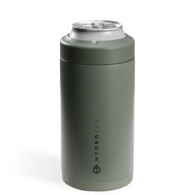 HydroJug standard can cooler insulated stainless steel keeps drinks cold and condensation-free.