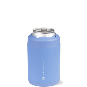 HydroJug Standard Can Cooler close-up with screw-top lid for spill prevention.