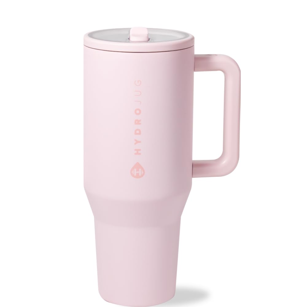 HydroJug Traveler ambidextrous lid enables easy one-handed use