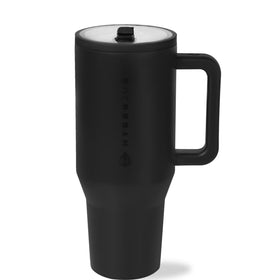 HydroJug Traveler ambidextrous lid for easy one-handed sipping on the go.
