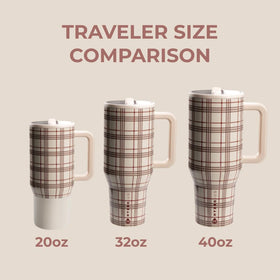 HydroJug Traveler fits most cupholders for car commutes and errands.