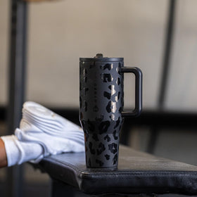HydroJug Traveler dishwasher-safe bottle simplifies cleaning after workouts.