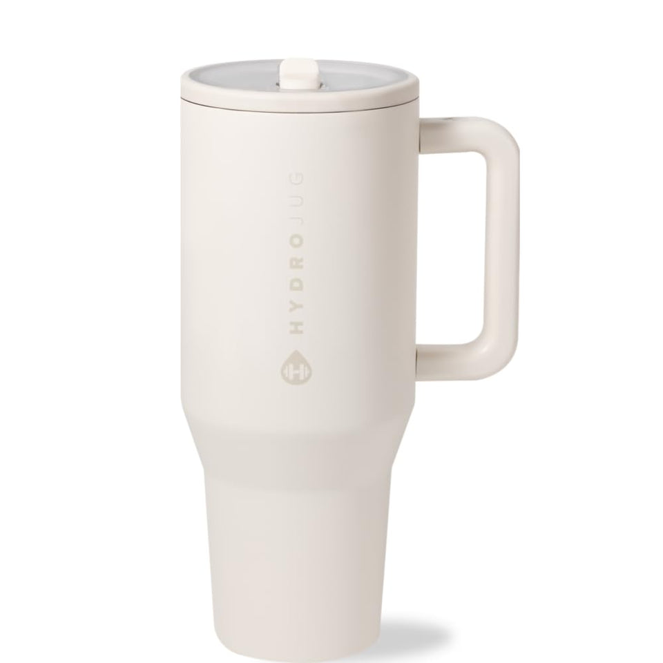 HydroJug Traveler with handle, easy to carry during workouts and travel