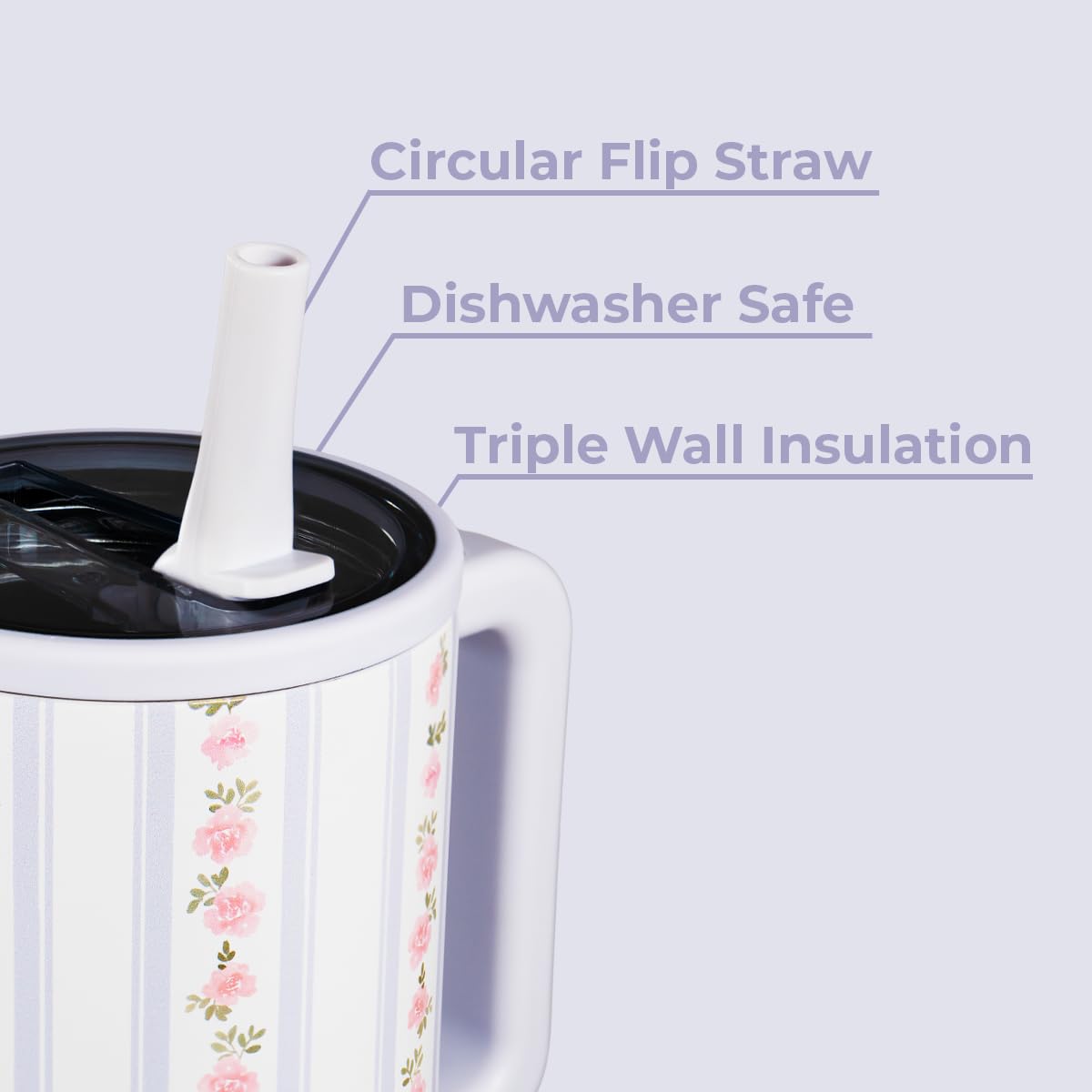 HydroJug Traveler leak-proof base to prevent spills on bags and desks