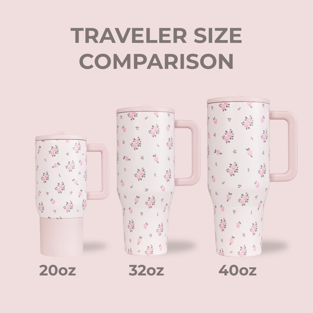 HydroJug Traveler stainless steel insulation keeps drinks hot or cold