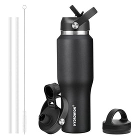 HYDROWION 32oz bottle in hand for on-the-go hydration