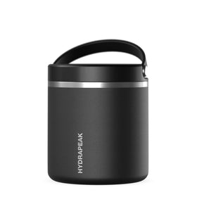 Hydrapeak 25oz insulated food jar front view, durable stainless steel for everyday meals