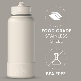 Hydrapeak 32oz bottle with color-matched boot for added durability
