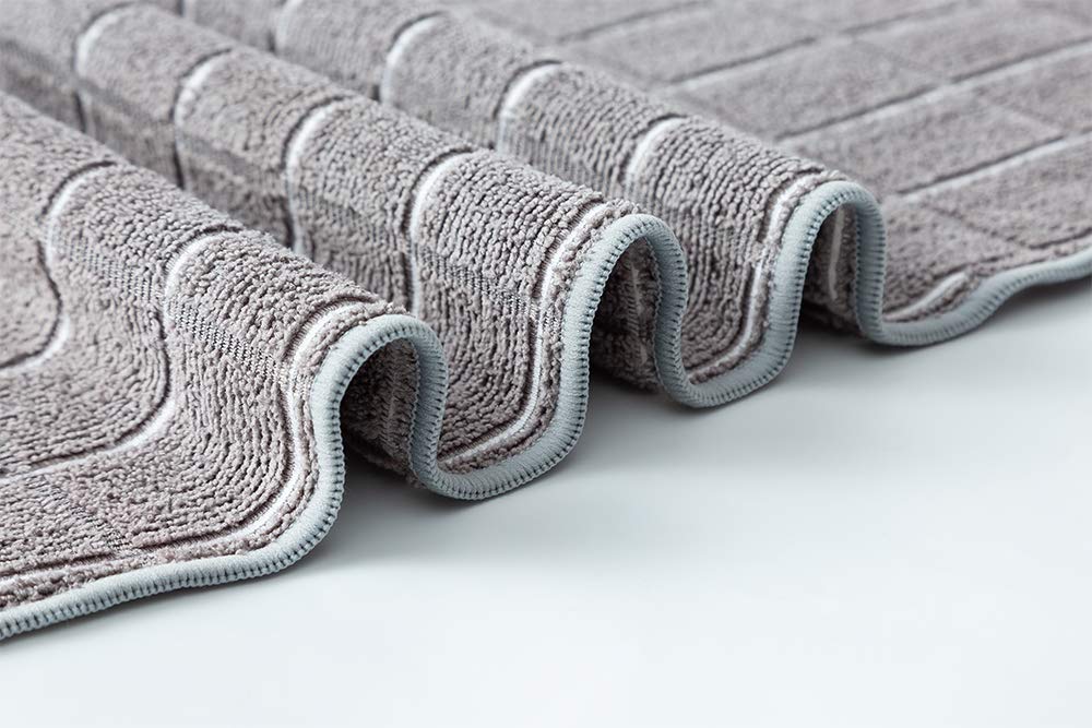 HYER KITCHEN lattice gray towels combine style with practical kitchen use.