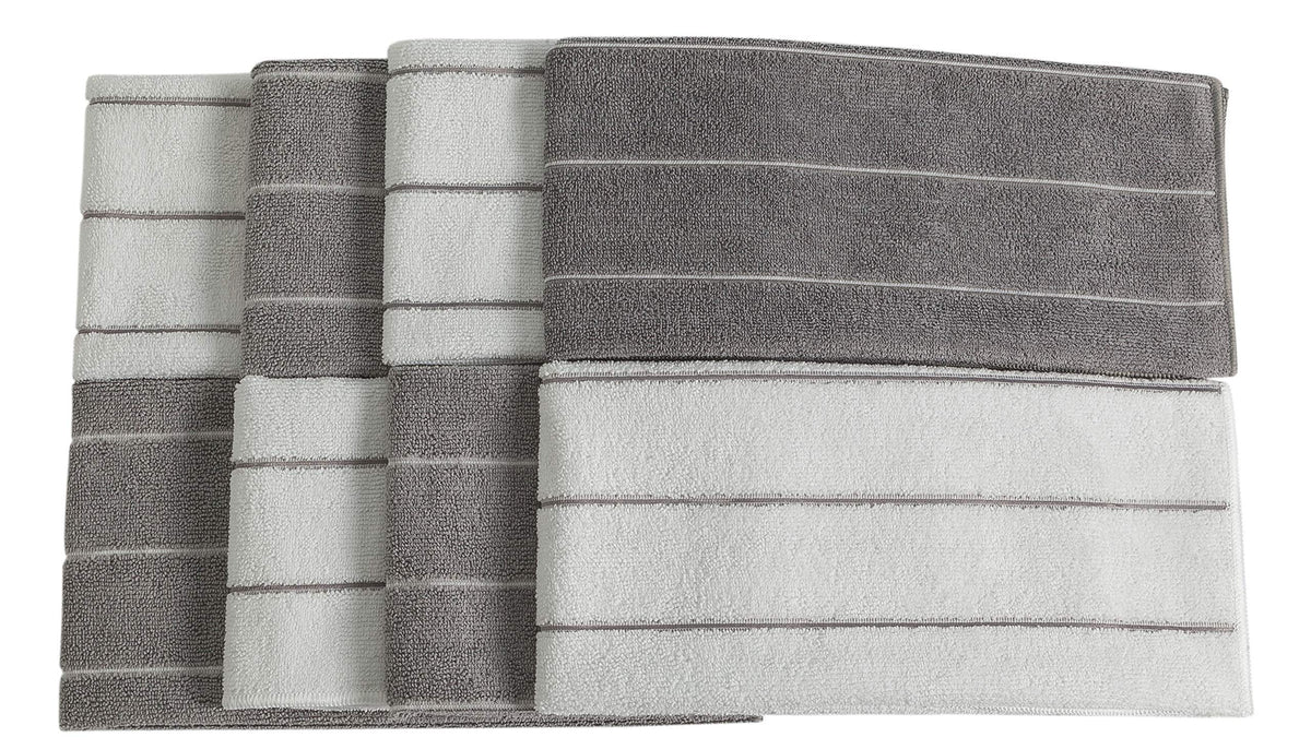 HYER KITCHEN thick soft towel in stripe design suitable for everyday use