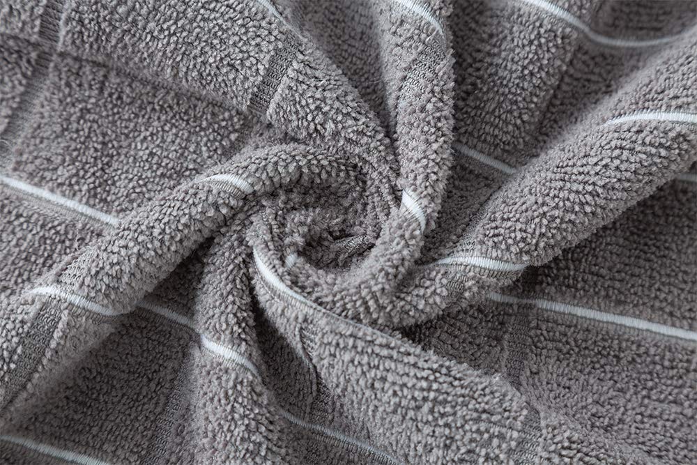 HYER KITCHEN soft plush towels feel comfortable in hand while cleaning.