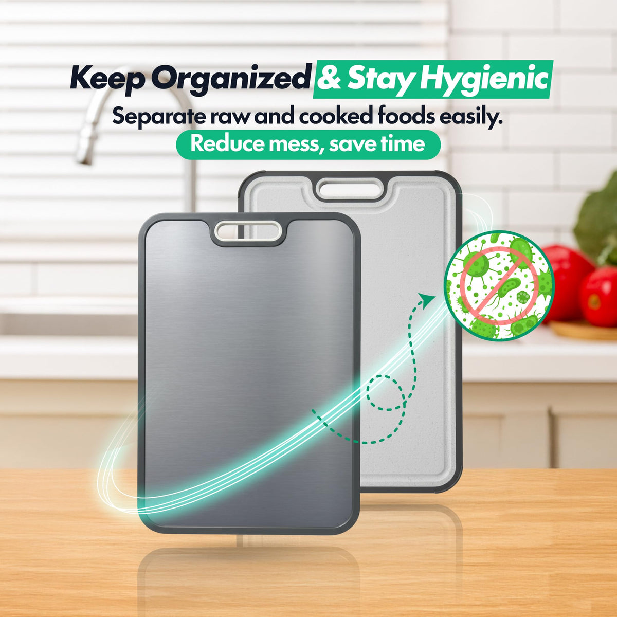 HYGIENISLIDE durable board designed for daily use over time